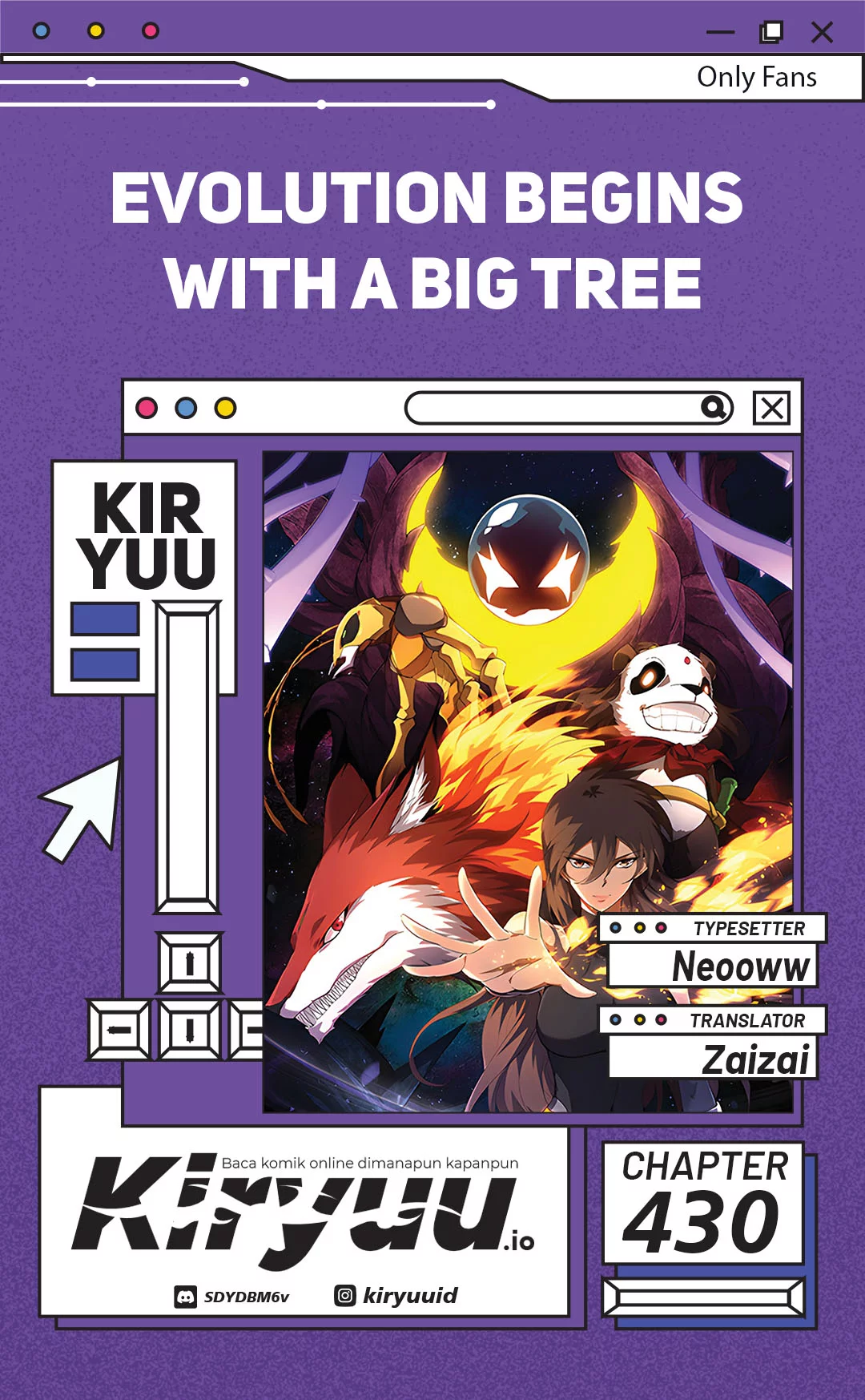 Komik Evolution Begins With A Big Tree Chapter 430 gambar 1