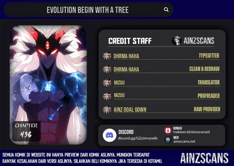 Komik Evolution Begins With A Big Tree Chapter 436 gambar 1