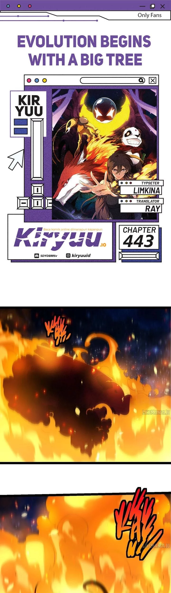 Komik Evolution Begins With A Big Tree Chapter 443 gambar 1