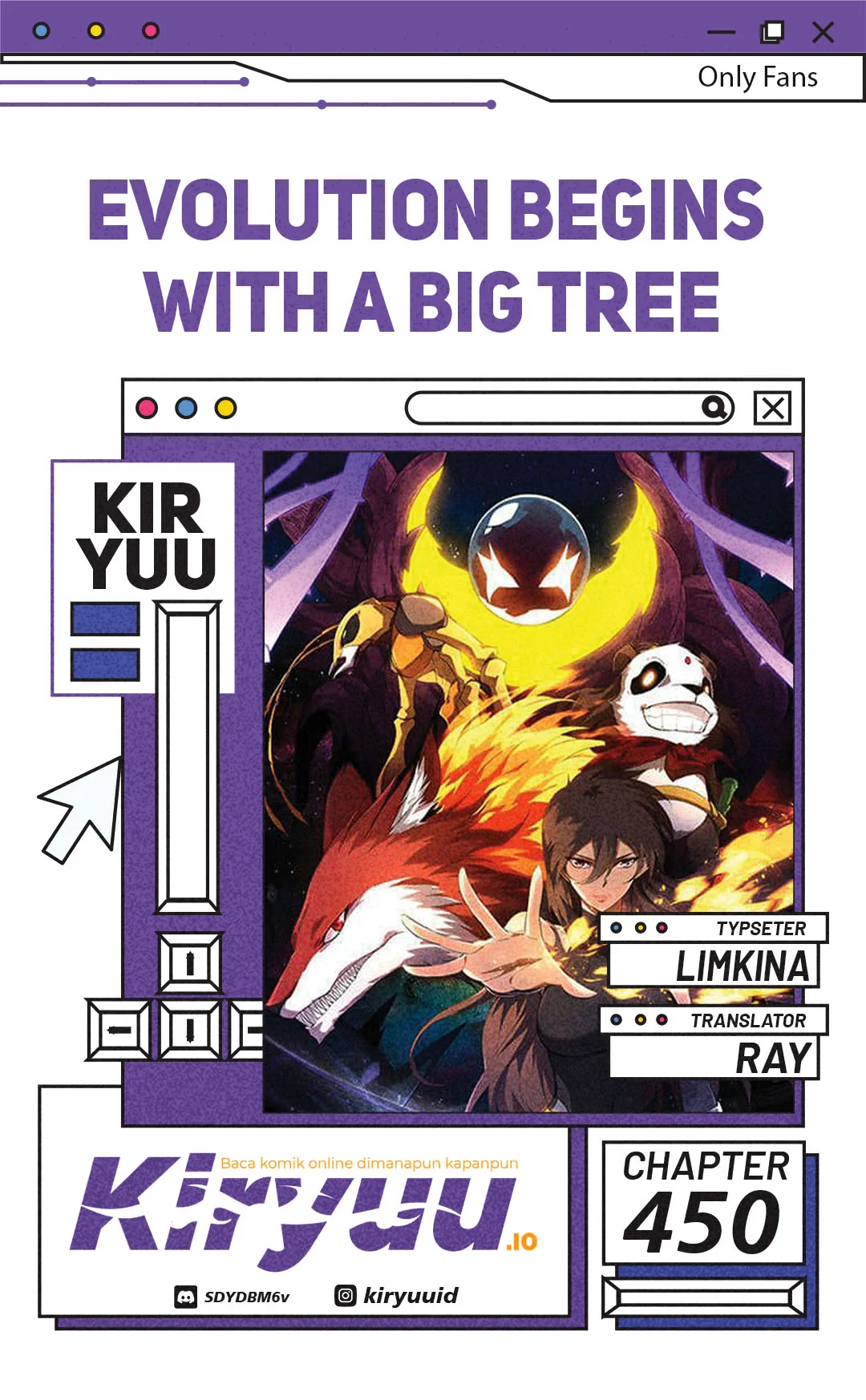 Komik Evolution Begins With A Big Tree Chapter 450 gambar 1
