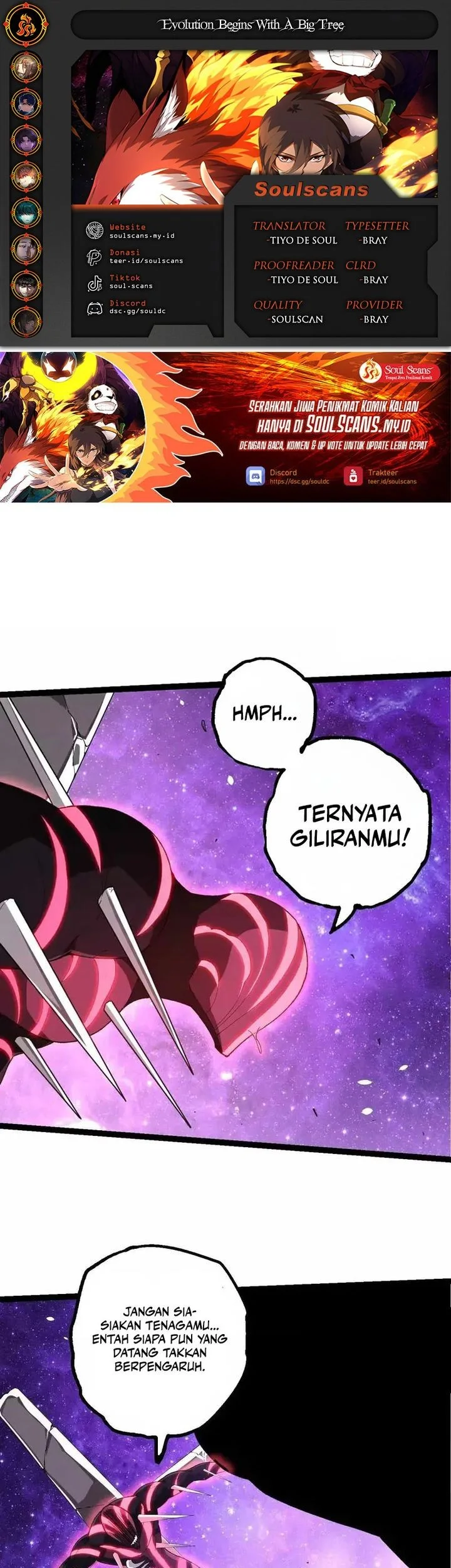 Komik Evolution Begins With A Big Tree Chapter 496 gambar 1