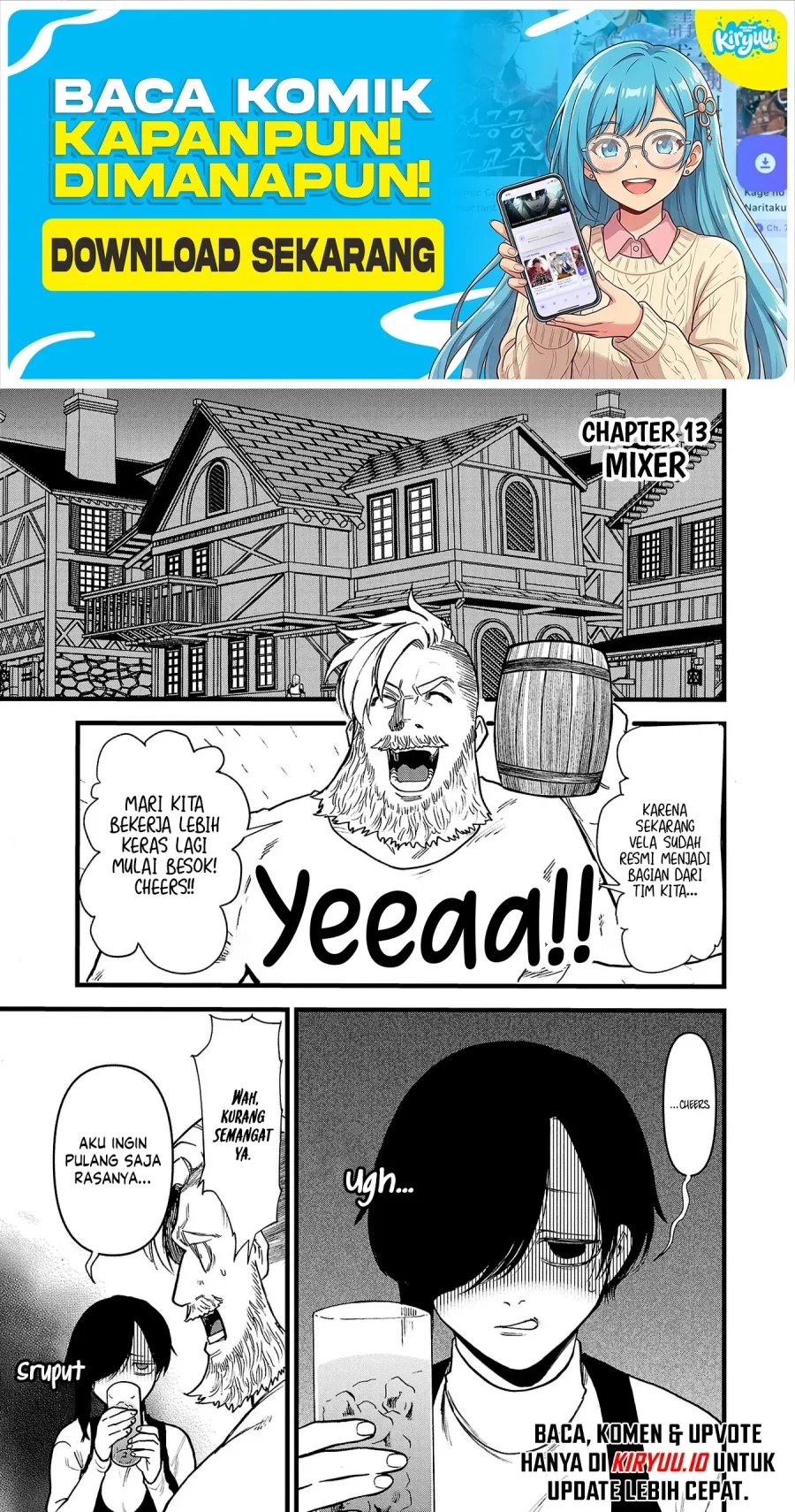 Manga Ex-Assassin Who Killed the Hero: Jobless Middle-Aged Man Starting a New Life Chapter 13 gambar 2