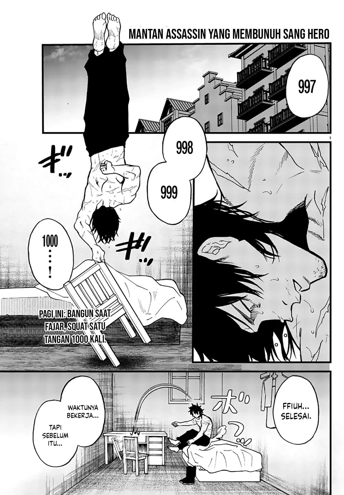 Manga Ex-Assassin Who Killed the Hero: Jobless Middle-Aged Man Starting a New Life Chapter 8 gambar 2