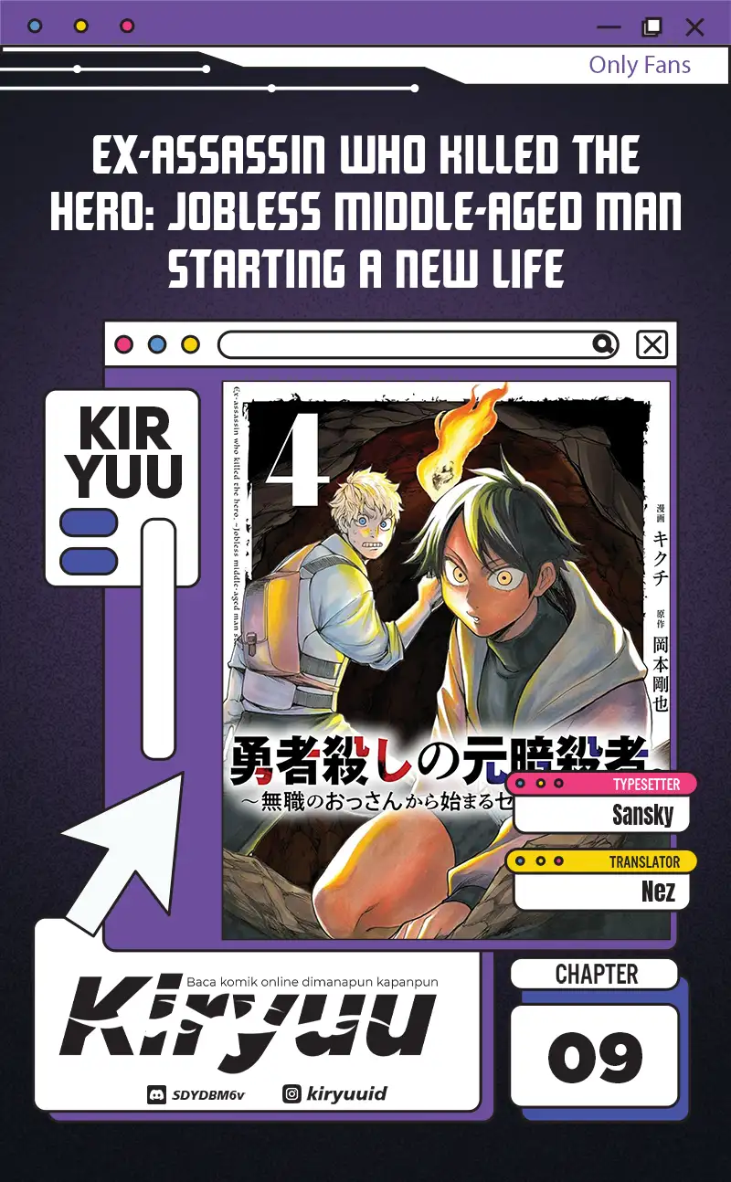 Komik Ex-Assassin Who Killed the Hero: Jobless Middle-Aged Man Starting a New Life Chapter 9 gambar 1