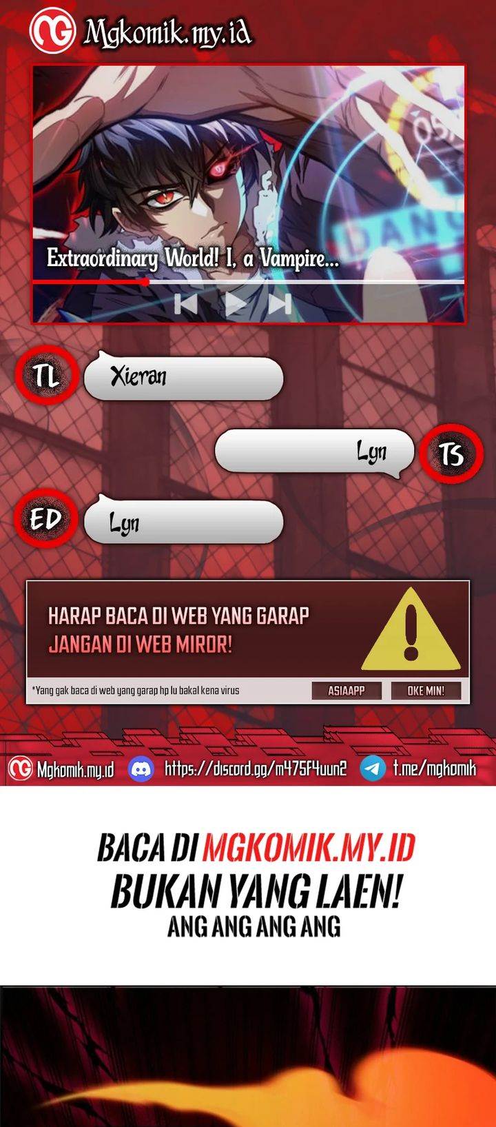 Komik Extraordinary World?! Me… A Vampire?! Chapter 15 gambar 1
