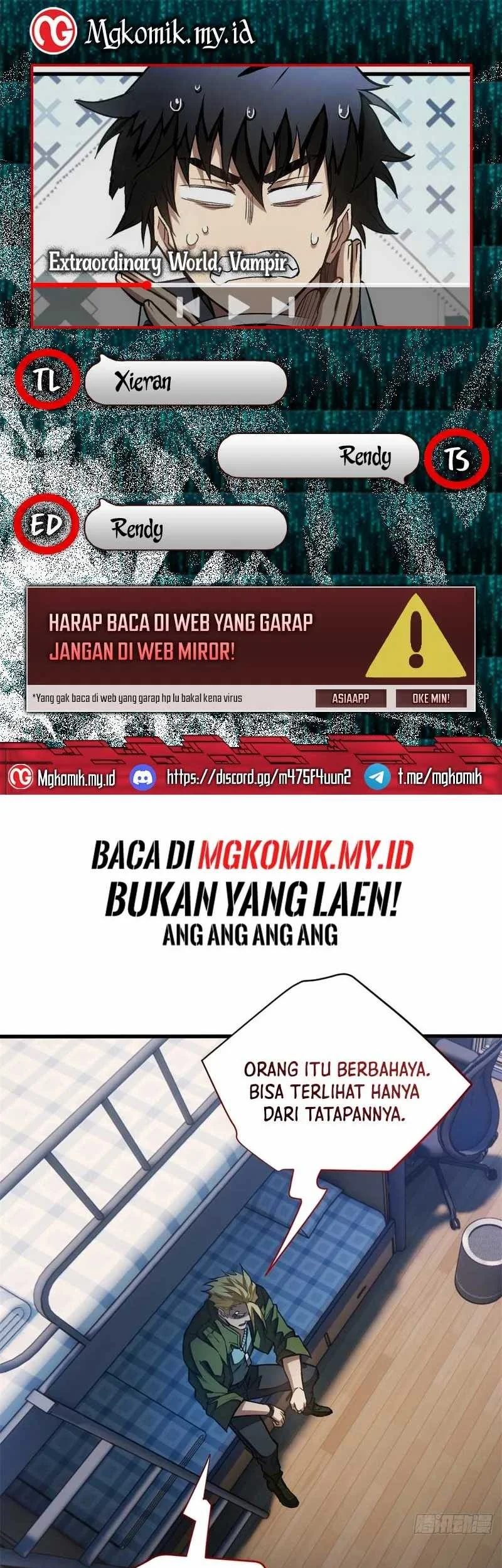 Komik Extraordinary World?! Me… A Vampire?! Chapter 16 gambar 1