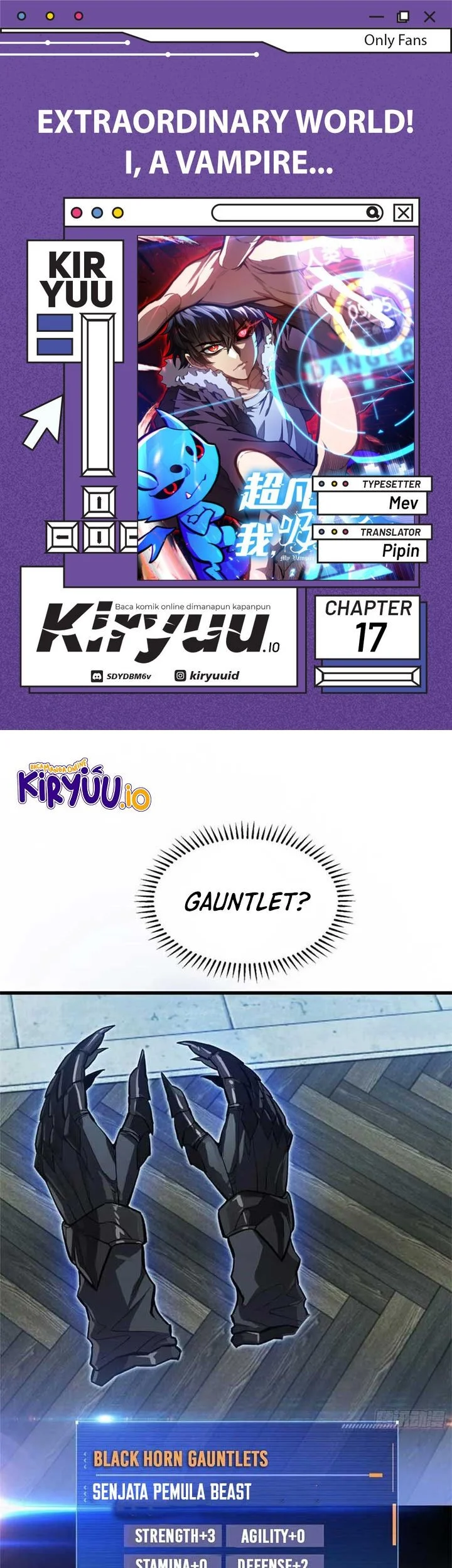Komik Extraordinary World?! Me… A Vampire?! Chapter 17 gambar 1