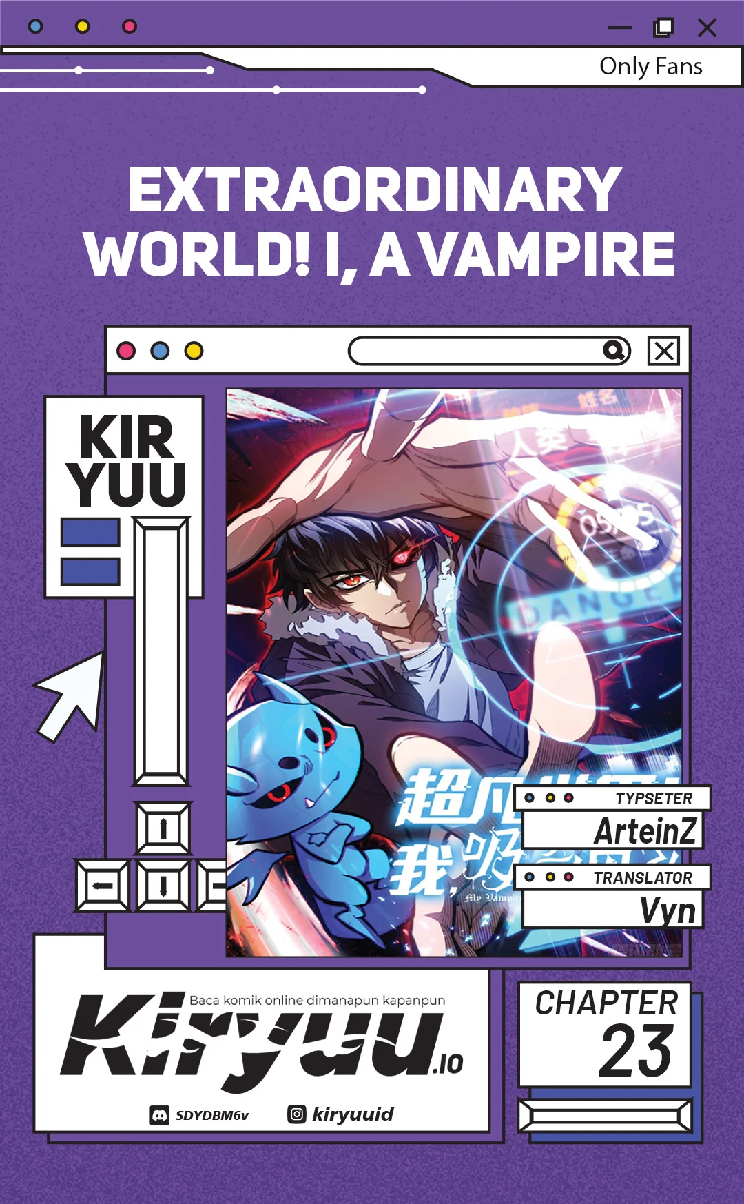 Komik Extraordinary World?! Me… A Vampire?! Chapter 23 gambar 1