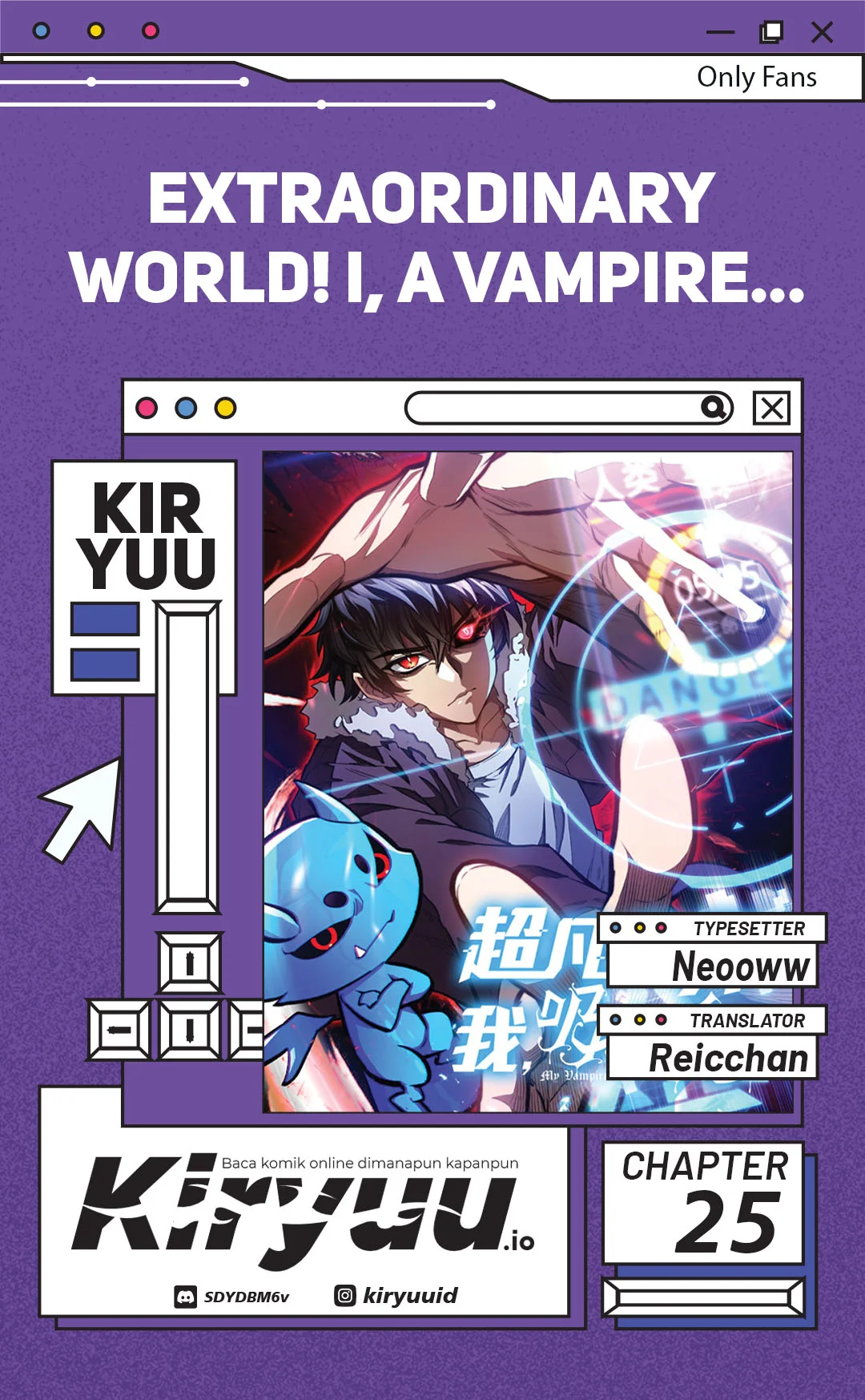 Komik Extraordinary World?! Me… A Vampire?! Chapter 25 gambar 1