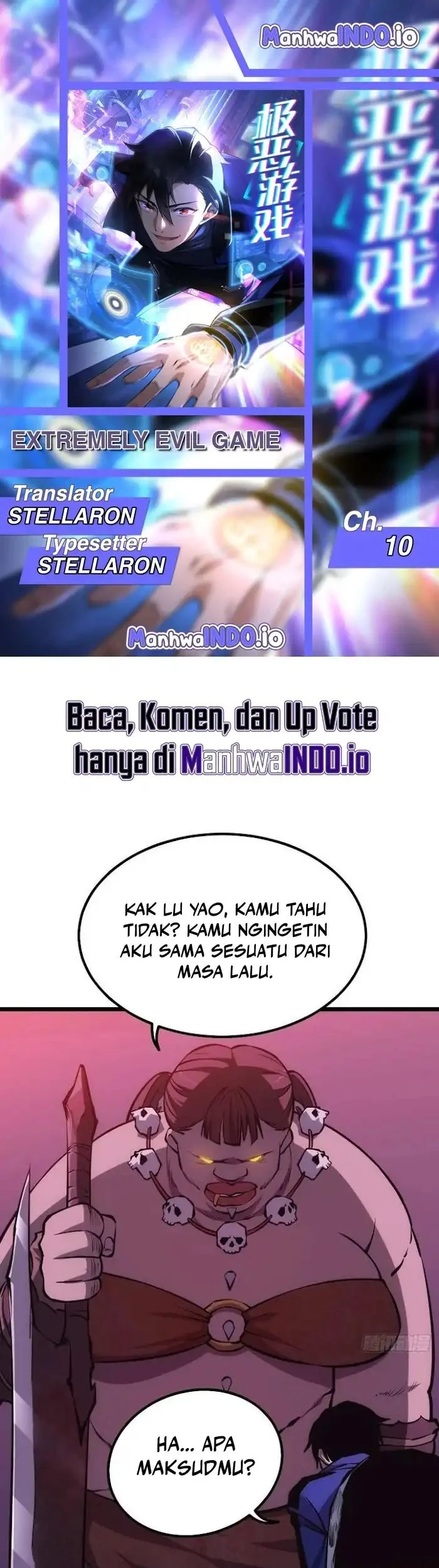 Komik Extremely Evil Game Chapter 10 gambar 1