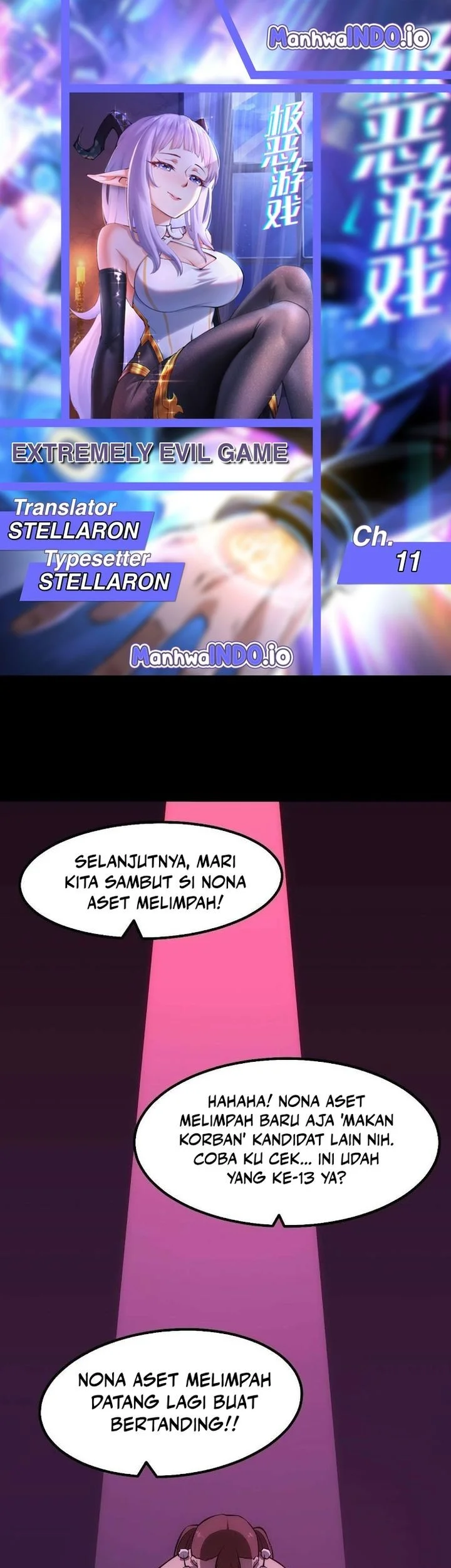 Komik Extremely Evil Game Chapter 11 gambar 1