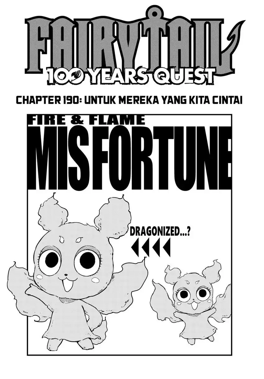 Manga Fairy Tail: 100 Years Quest Chapter 190 gambar 2
