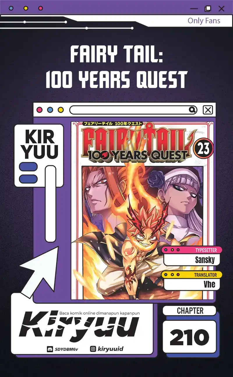 Komik Fairy Tail: 100 Years Quest Chapter 210 gambar 1