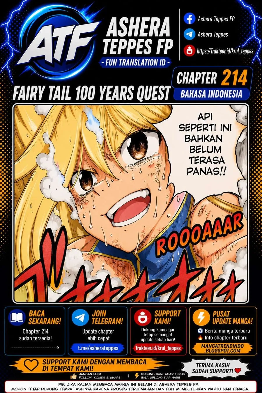 Komik Fairy Tail: 100 Years Quest Chapter 214 gambar 1