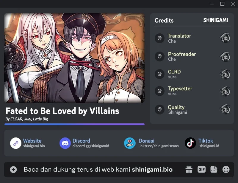 Komik Fated To Be Loved By Villains Chapter 46 gambar 1