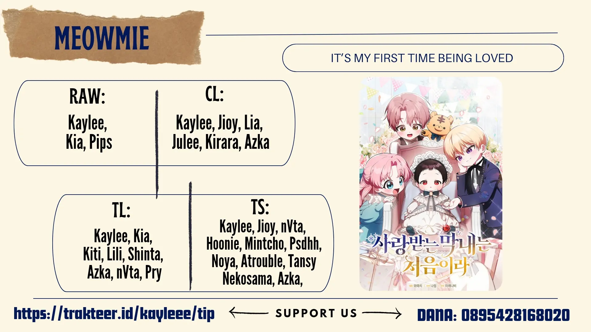 Komik First Time as a Loved Youngest Child Chapter 1 gambar 1