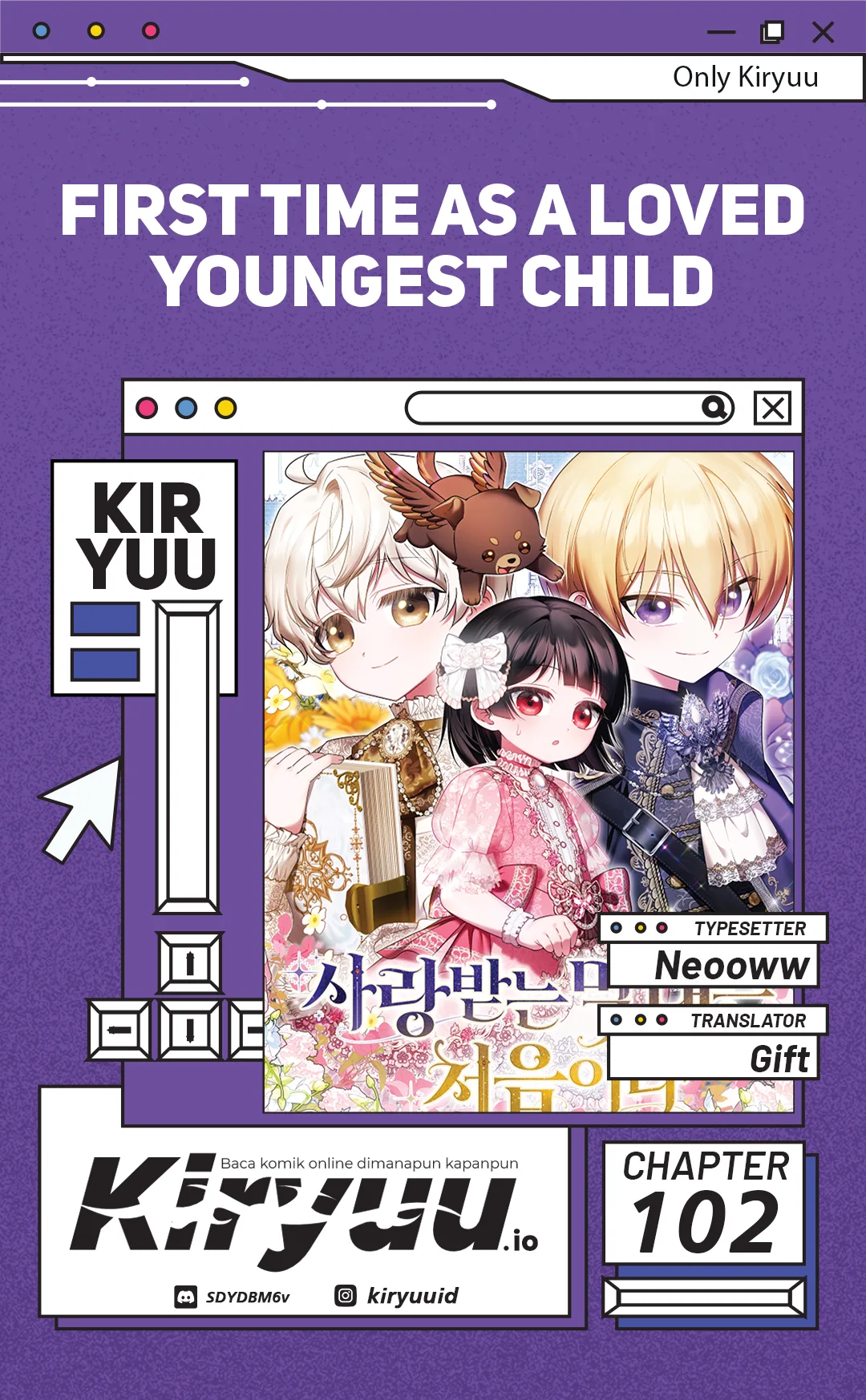 Komik First Time as a Loved Youngest Child Chapter 102 gambar 1