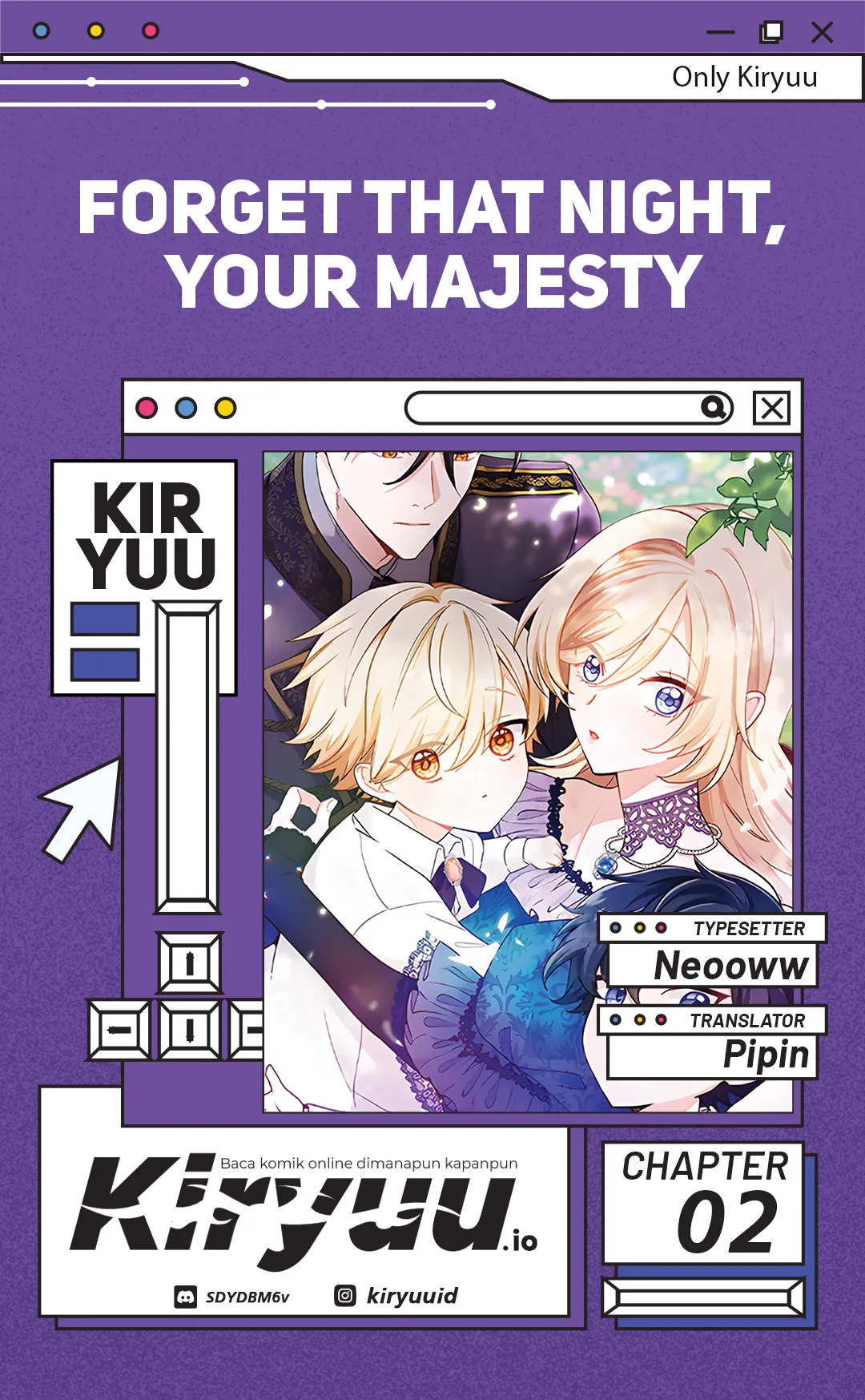 Komik Forget That Night, Your Majesty Chapter 2 gambar 1