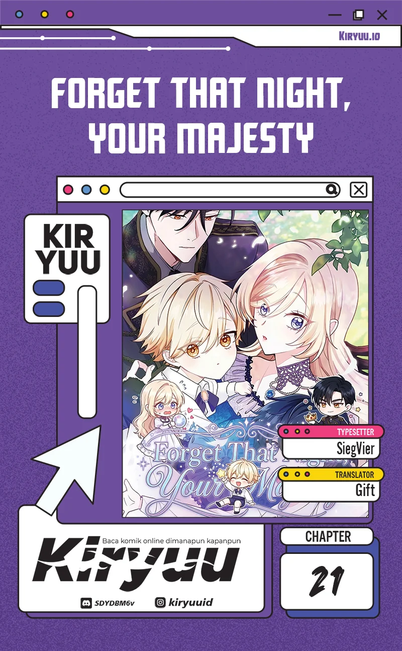 Komik Forget That Night, Your Majesty Chapter 21 gambar 1