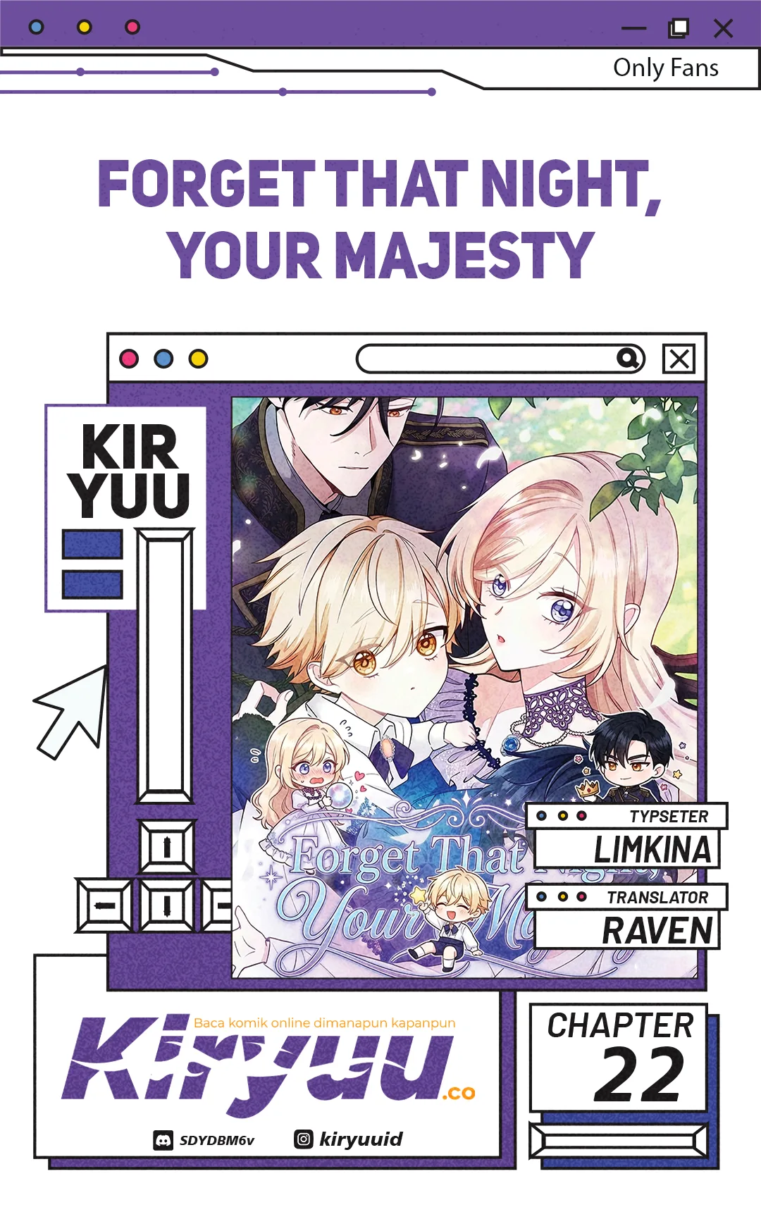 Komik Forget That Night, Your Majesty Chapter 22 gambar 1