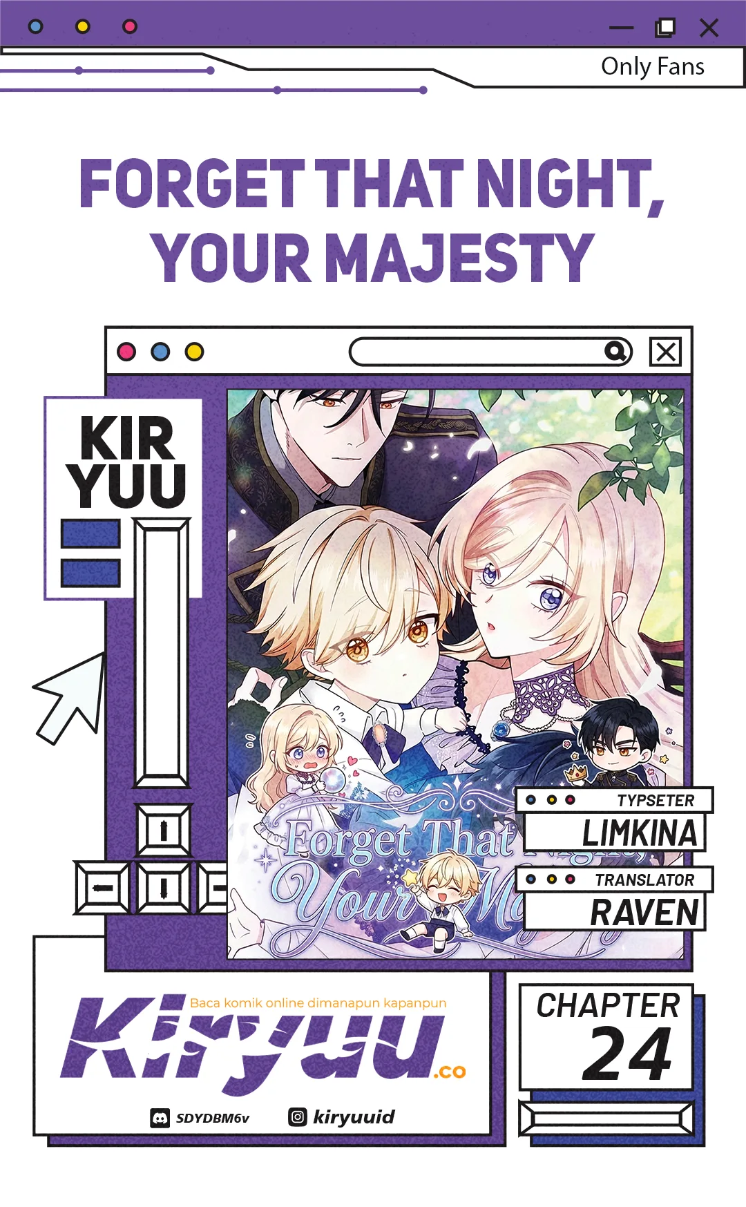 Komik Forget That Night, Your Majesty Chapter 24 gambar 1