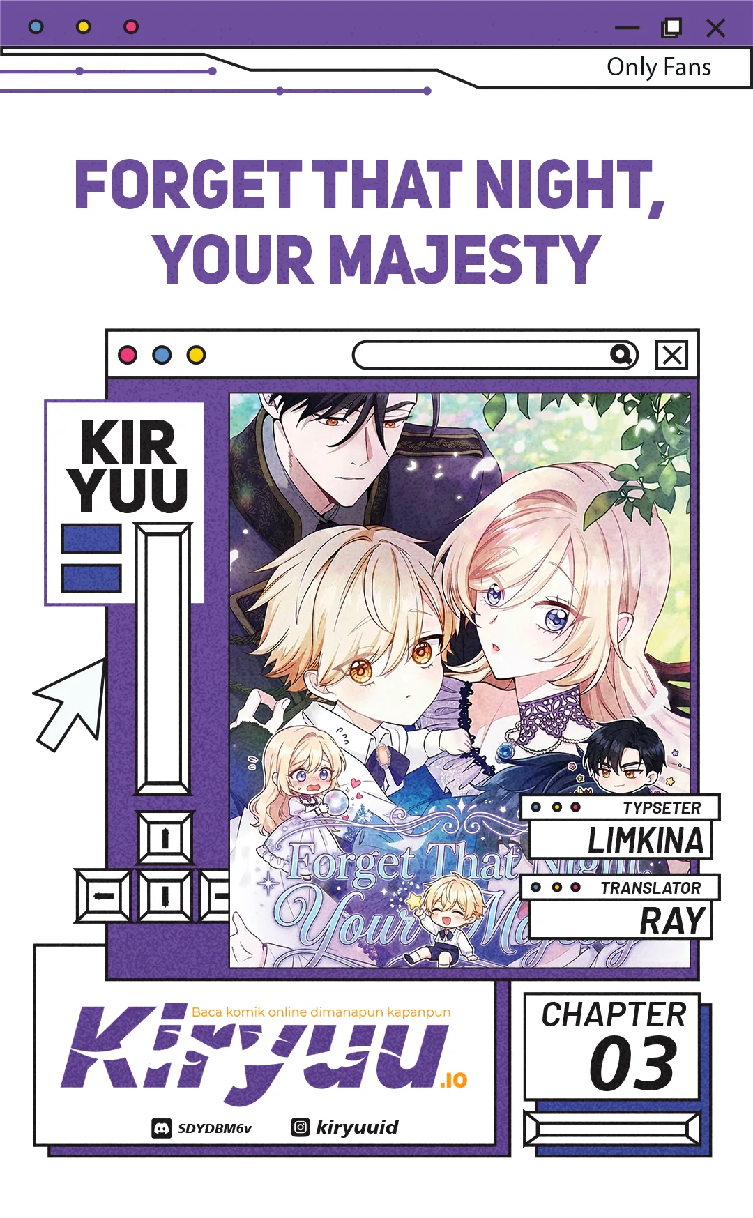 Komik Forget That Night, Your Majesty Chapter 3 gambar 1