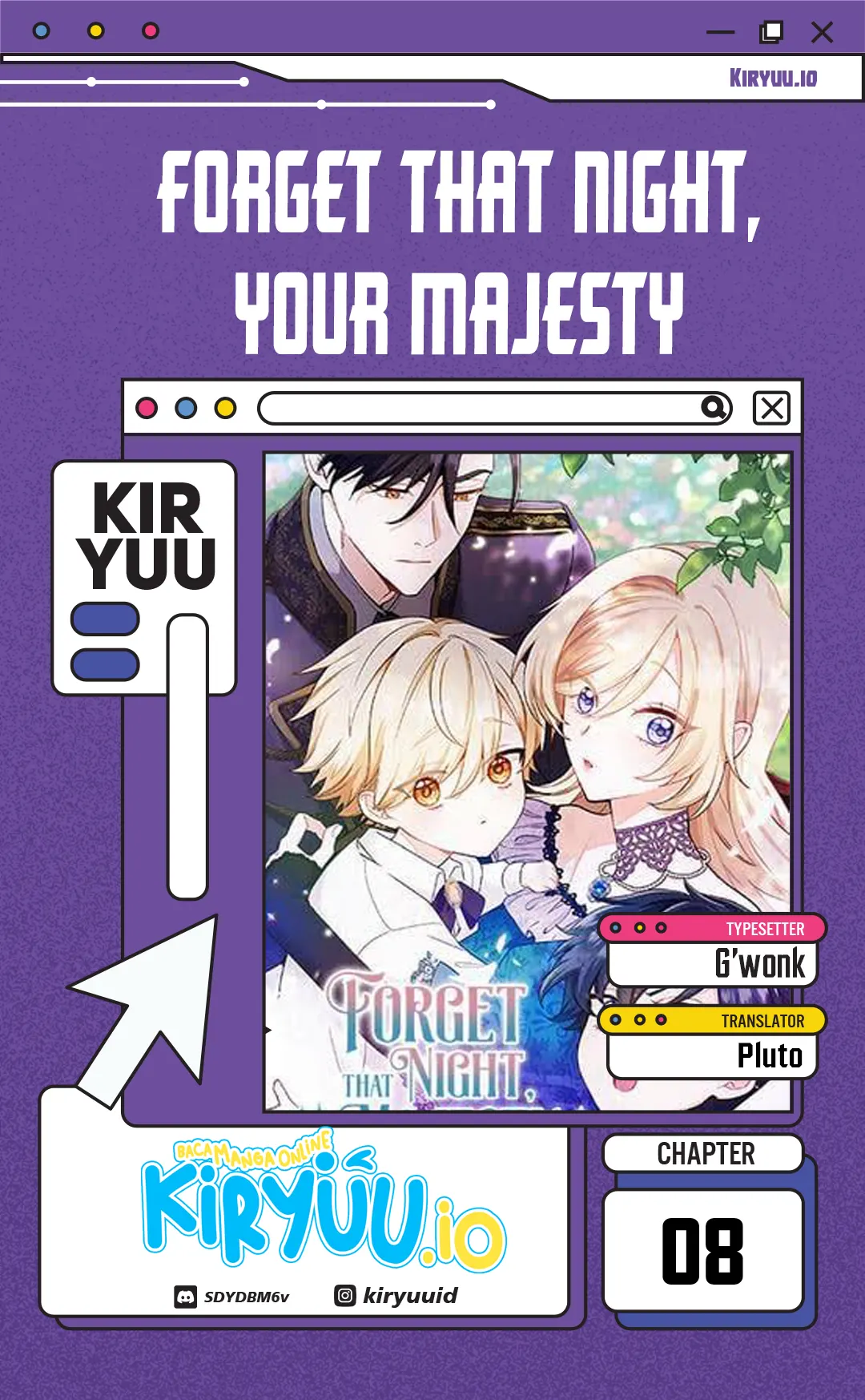 Komik Forget That Night, Your Majesty Chapter 8 gambar 1