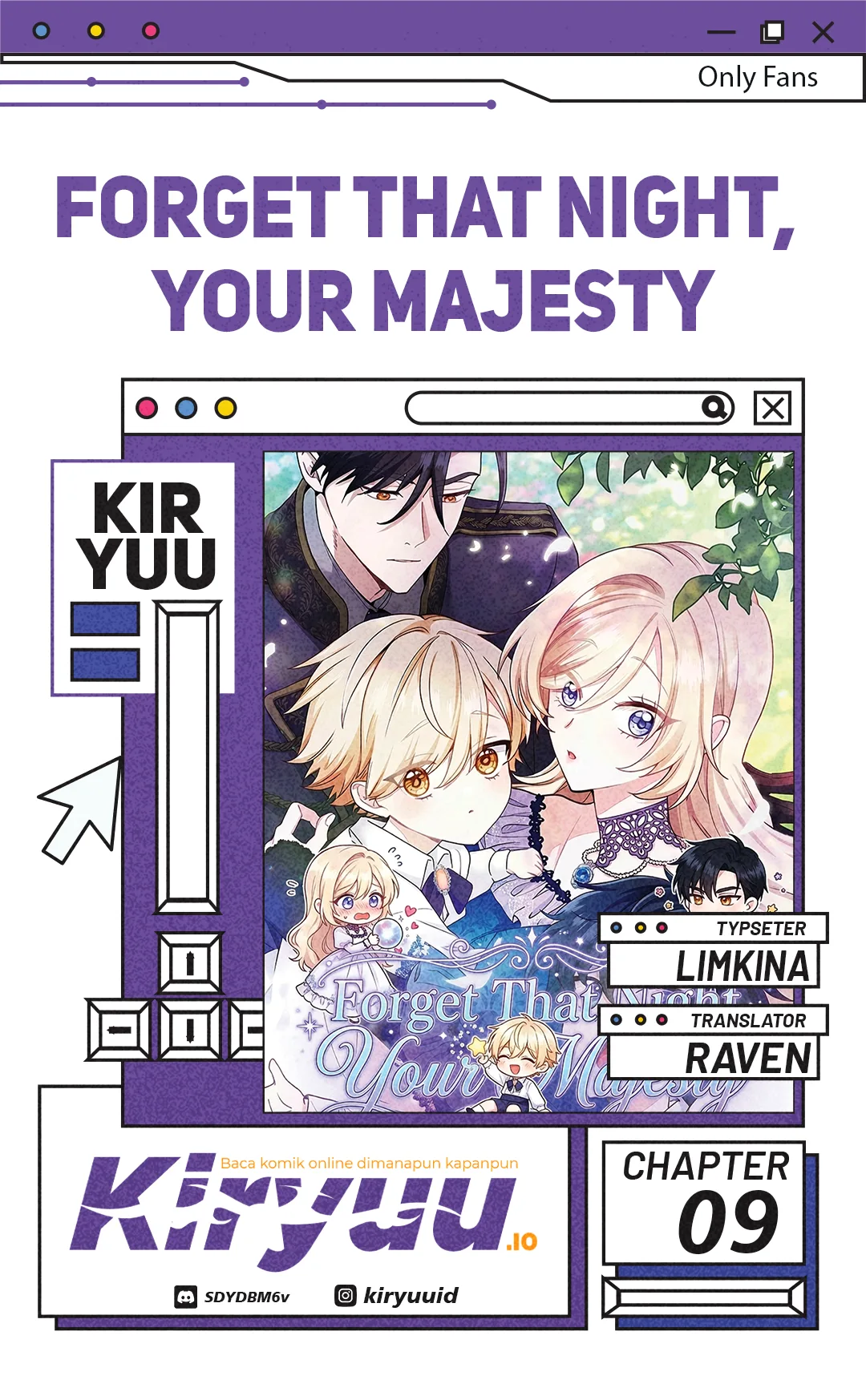 Komik Forget That Night, Your Majesty Chapter 9 gambar 1