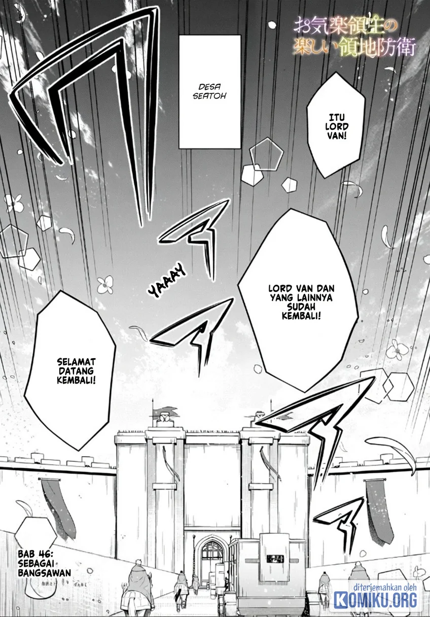 Komik Fun Territory Defense Of The Easy-going Lord ~the Nameless Village Is Made Into The Strongest Fortified City By Production Magic~ Chapter 46.1 gambar 1