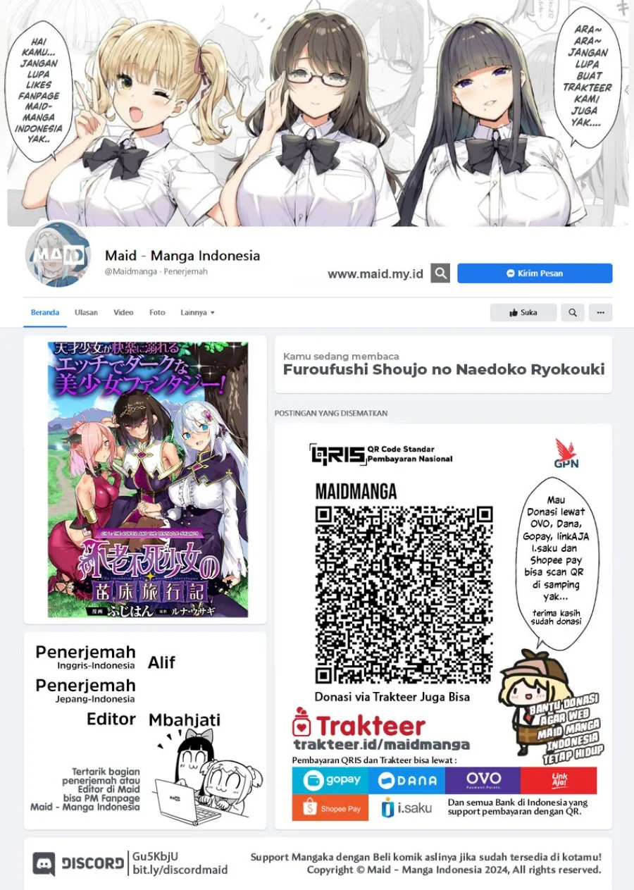 Manga Furoufushi Shoujo no Naedoko Ryokouki Chapter 1 gambar 2