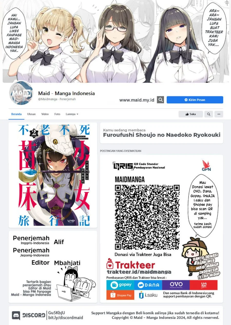 Manga Furoufushi Shoujo no Naedoko Ryokouki Chapter 11 gambar 2
