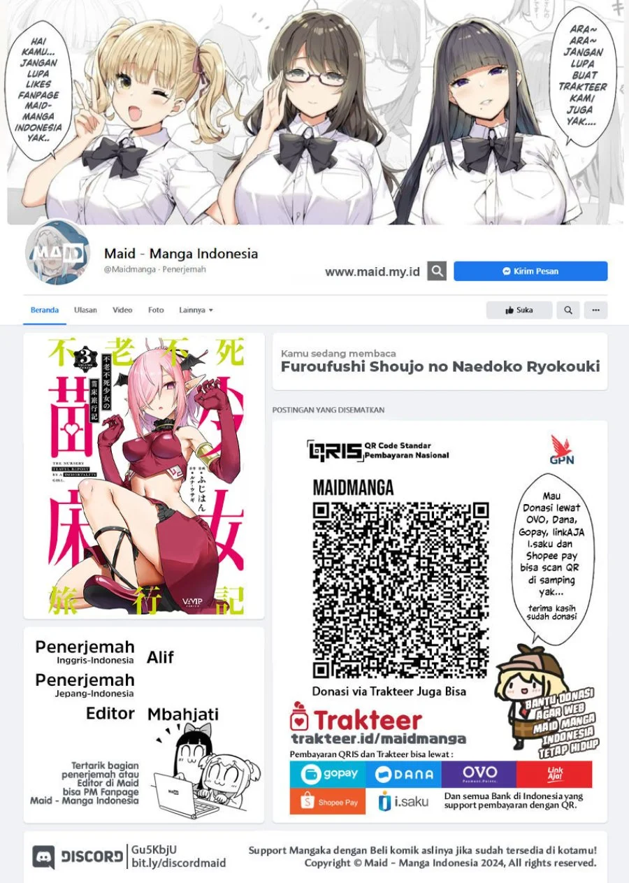 Manga Furoufushi Shoujo no Naedoko Ryokouki Chapter 13 gambar 2