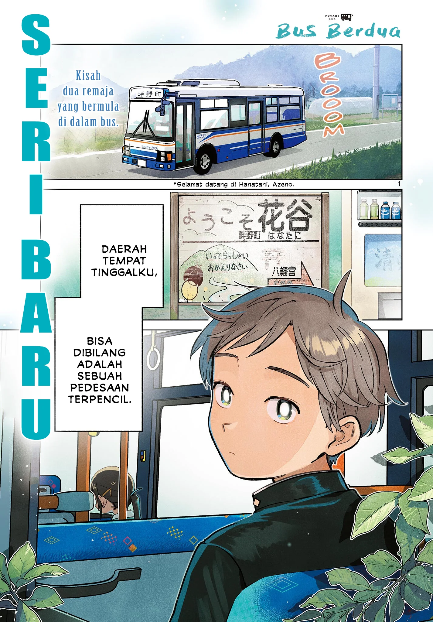Komik Futari Bus Chapter 1 gambar 1