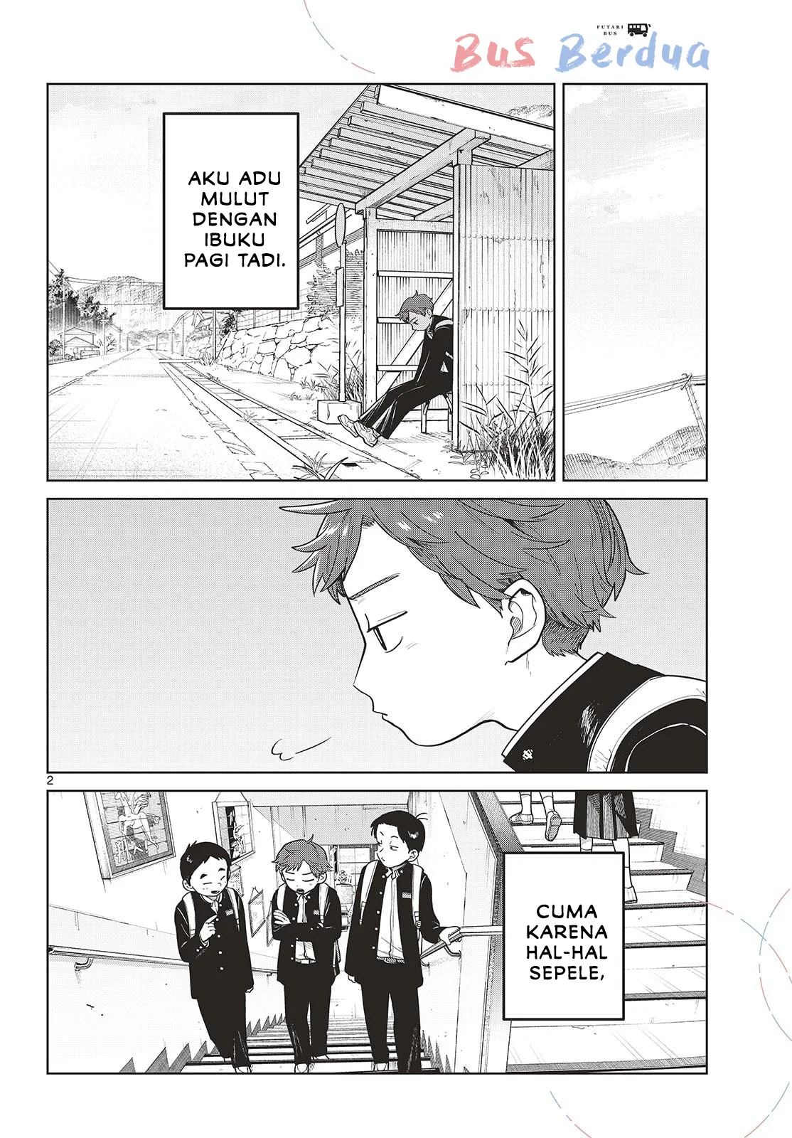 Manga Futari Bus Chapter 11 gambar 2
