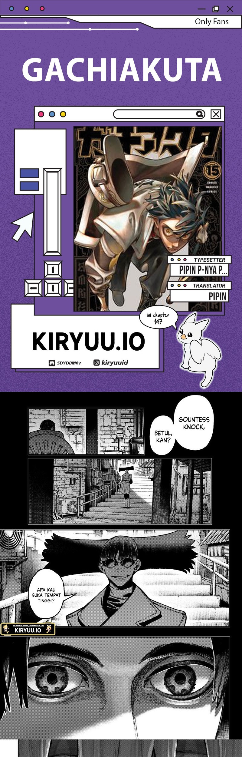 Komik Gachiakuta Chapter 147 gambar 1