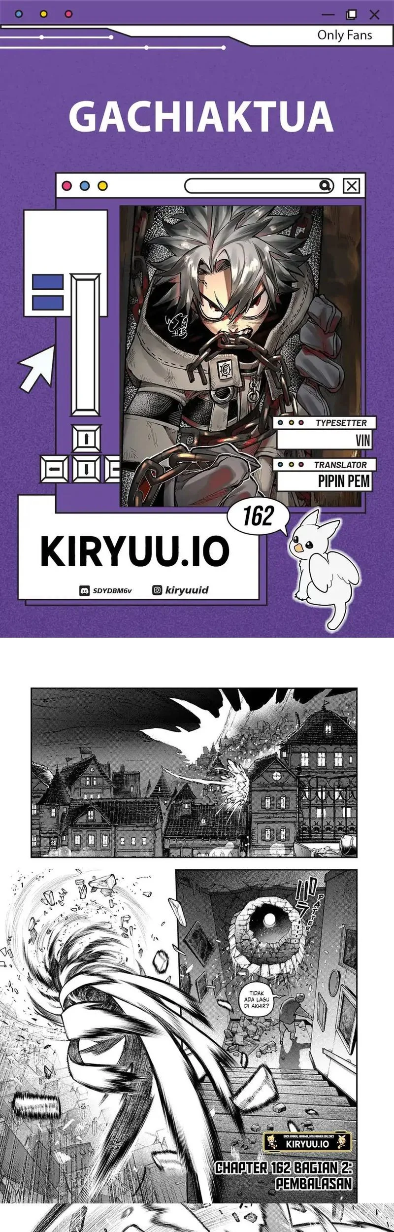 Komik Gachiakuta Chapter 162.2 gambar 1