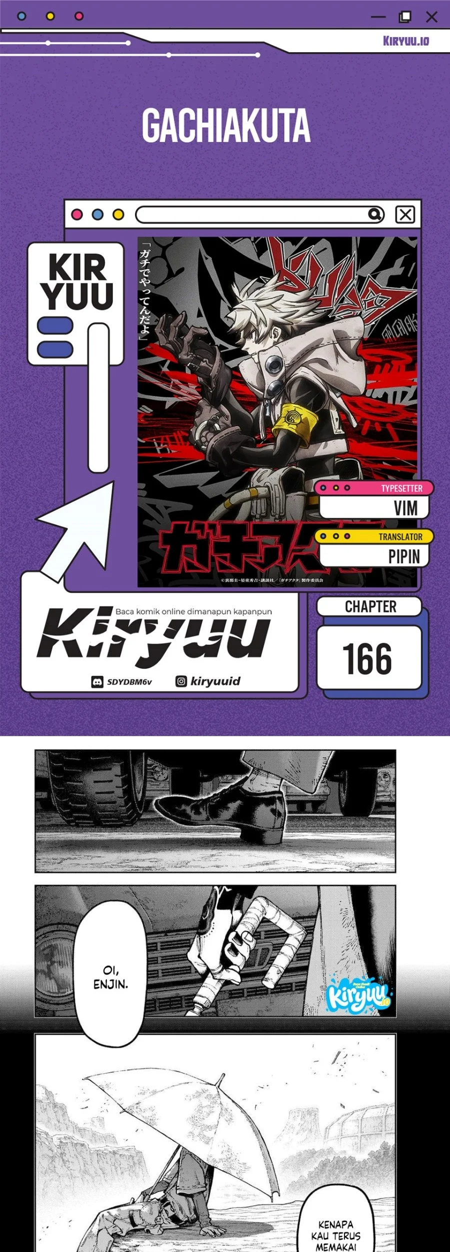 Komik Gachiakuta Chapter 166 gambar 1