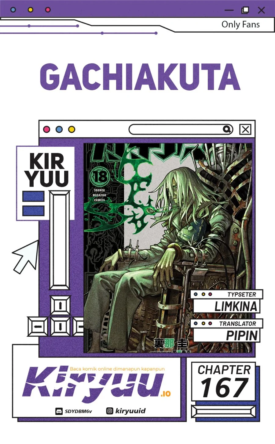 Komik Gachiakuta Chapter 167 gambar 1