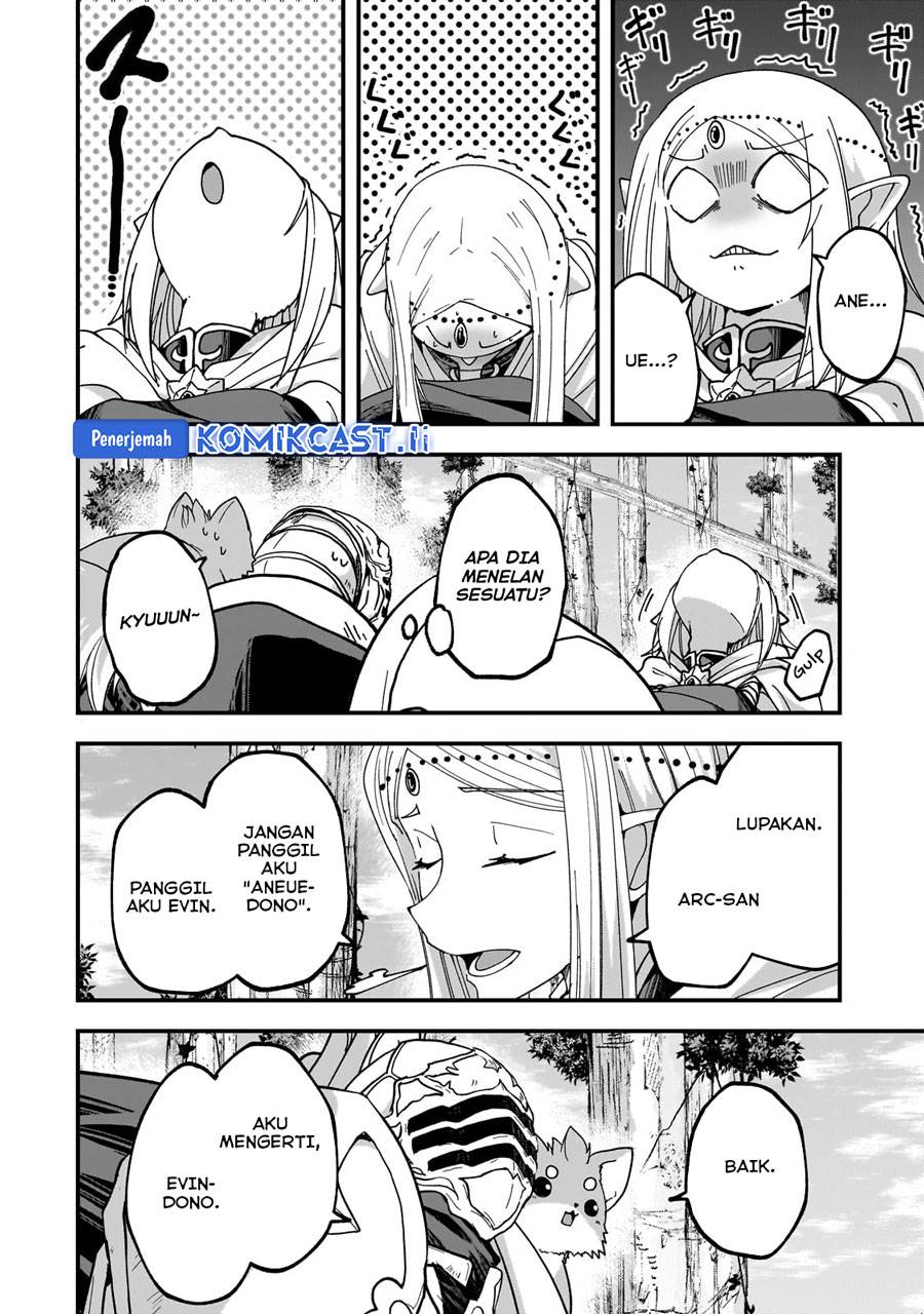 Manga Gaikotsu Kishi-sama, Tadaima Isekai e Odekake-chuu Chapter 67 gambar 2