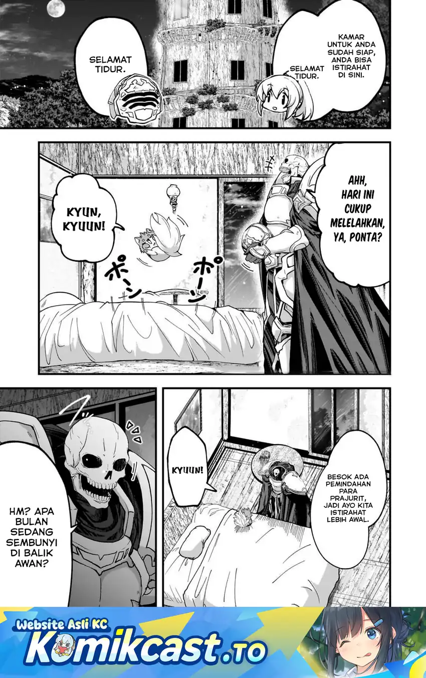 Manga Gaikotsu Kishi-sama, Tadaima Isekai e Odekake-chuu Chapter 68 gambar 2