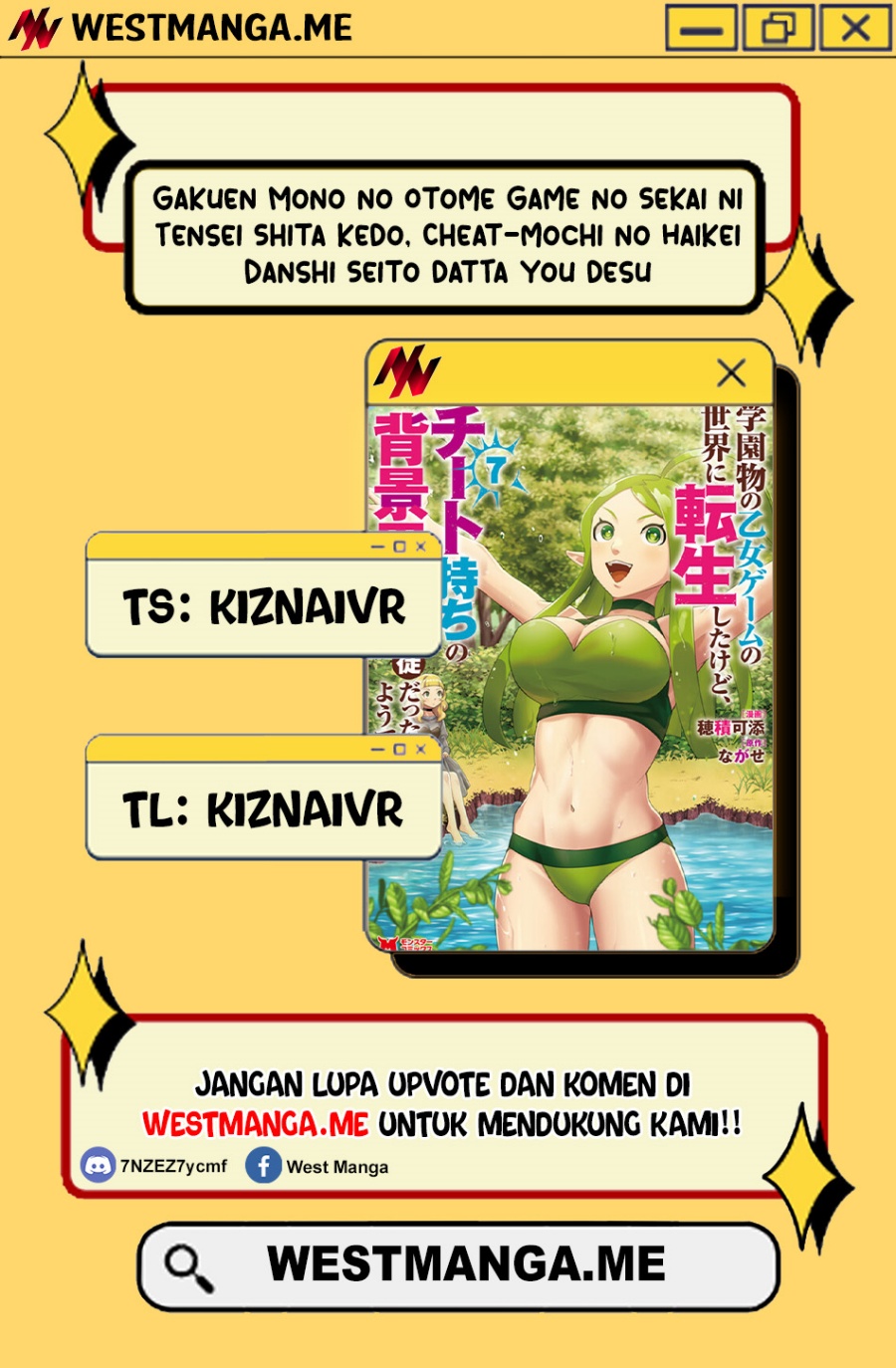 Komik Gakuenmono No Otome Game No Sekai Ni Tensei Shita Kedo, Cheat-Mochi No Haikei Danshi Seitodatta You Desu Chapter 22 gambar 1