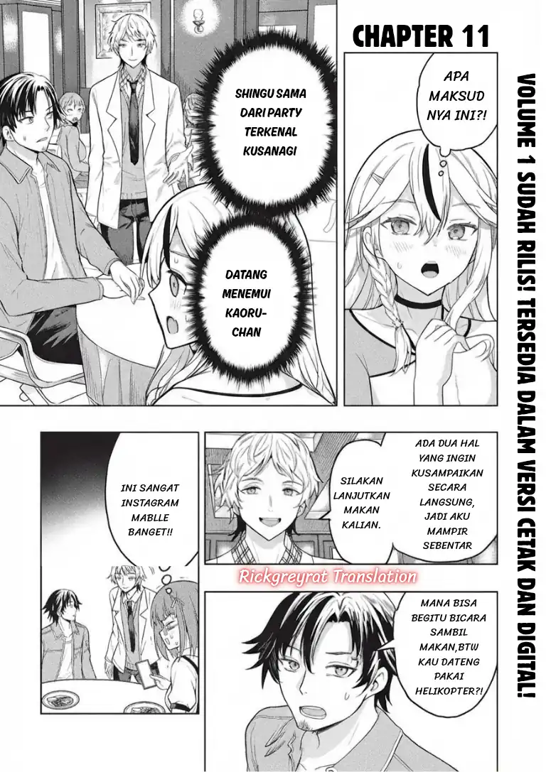 Manga Gal to Dungeon to Shuukai Okure no Tansaku Eiyuutan ~Moto Legend Ima wa Wakeari tei Rank Tansakushana Ore ga, S-Kyuu Gal ni Natsukare Makutte Ikusei wo Makase Sareta~ Chapter 11 gambar 2