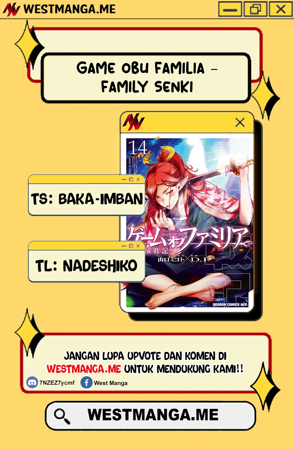 Manga Game obu Familia - Family Senki Chapter 77 gambar 2