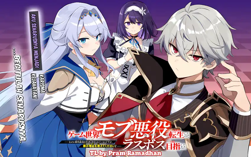 Komik Game Sekai no mobu akuyaku ni tensei shita node Last bos wo mezashite mita Chapter 8 gambar 1