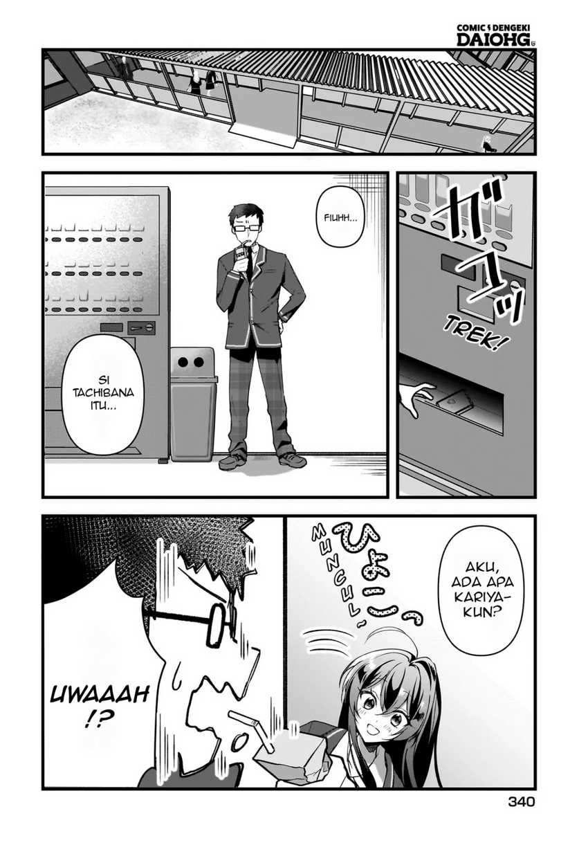 Manga Gari Tsutomu-kun to Uraaka-san – Sanzan Osewa ni Natteiru Ero-kei Uraaka Joshi no Shoutai ga Kurasu no Idol Datta Ken Chapter 3 gambar 2