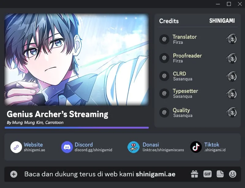 Komik Genius Archer’s Streaming Chapter 13 gambar 1