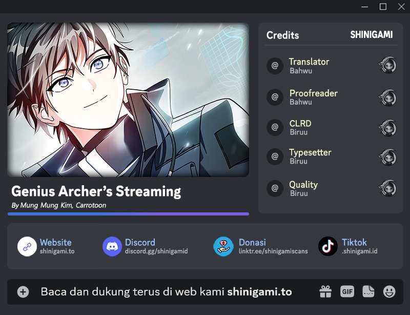 Komik Genius Archer’s Streaming Chapter 69 gambar 1