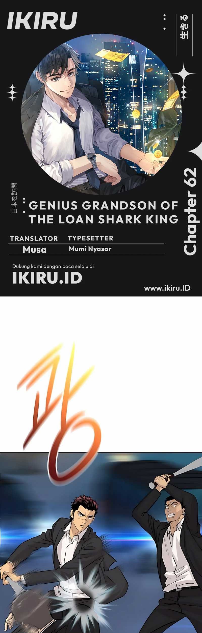 Komik Genius Grandson of the Loan Shark King Chapter 62 gambar 1