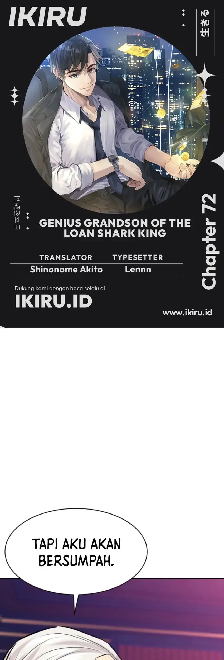 Komik Genius Grandson of the Loan Shark King Chapter 72 gambar 1