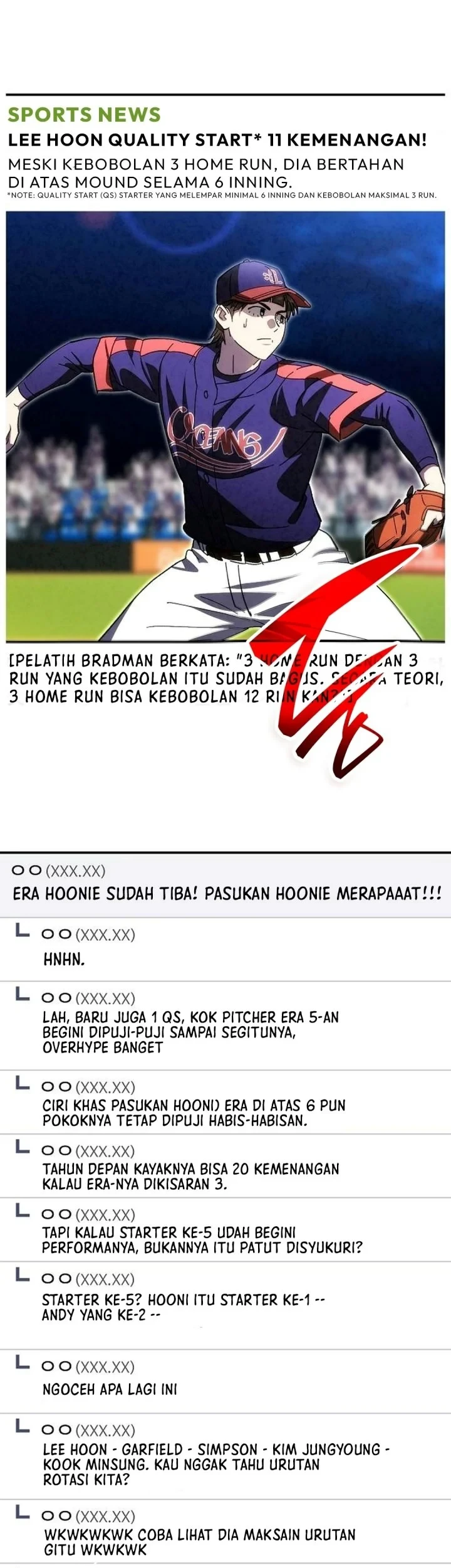 Genius Hitter Hits Fastball Chapter 127 Gambar 3